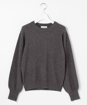【洗える】クルーネックニット プルオーバー