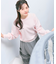 【洗える】クルーネックニット プルオーバー