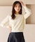 美シルエットニット プルオーバー