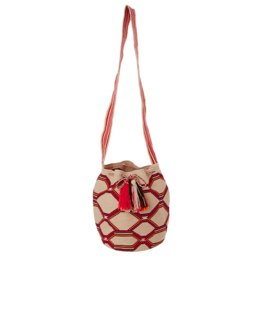 【GUANABANA HANDMADE/グアナバナ ハンドメイド】 巾着ショルダーバッグ