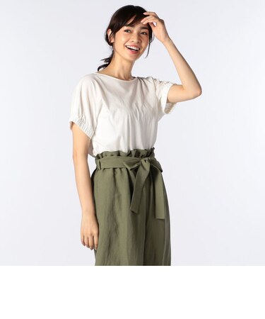 ドライコットンパフスリーブTシャツ