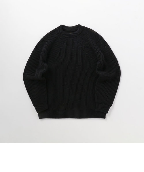 BATONER/バトナー】SIGNATURE クルーネックプルオーバーニット (BN