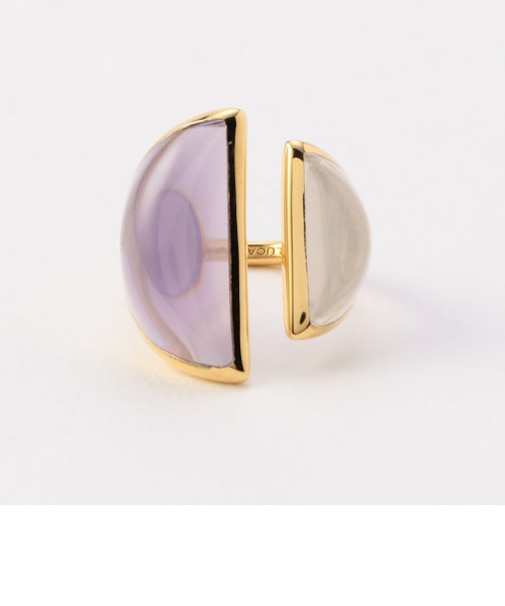 【LUCAS JACK LONDON/ルーカス ジャック ロンドン】カラーレジンハーフリング