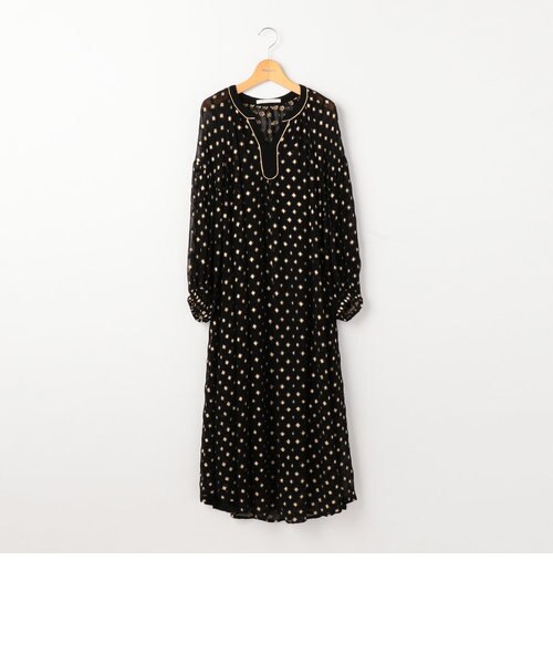 ヌキテパ　コットンジャガードワンピース　M ne Quittez pas/ヌキテパ】ラメジャガードワンピース｜ノーリーズの