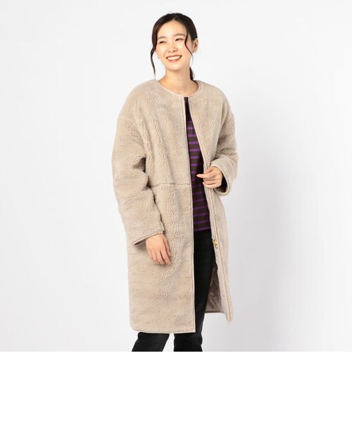 1月限定値下げ！フーディーリバーシブルボアコート FREAK'S STORE OUTDOORS/FREAK'S STORE OUTDOORS ボア リバーシブル