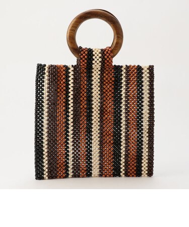 【MARCHER/マルシェ】ウッドビーズバッグ