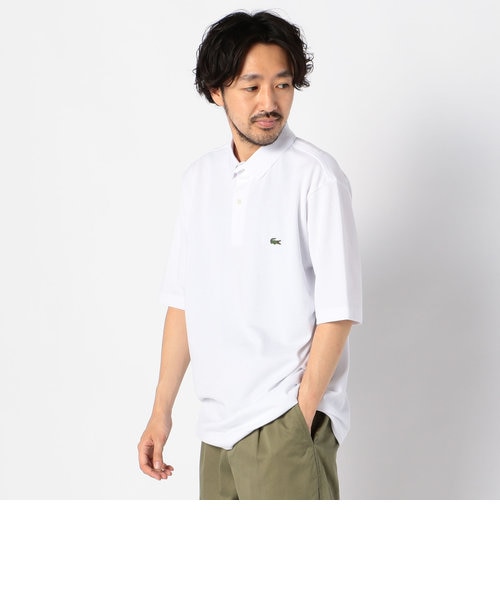 LACOSTE ホワイト ポロシャツ LACOSTE（ラコステ） 半袖ポロシャツ ホワイト | セレクト