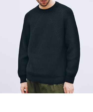 BATONER/バトナー】SIGNATURE CREW NECK シグネチャークルー 