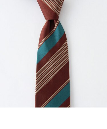 BBC Jacquard クラシックストライプ ネクタイ