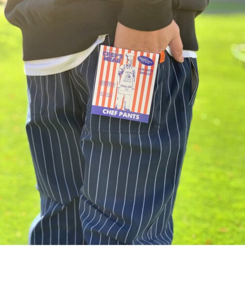 【UNIVERSAL OVERALL/ユニバーサル オーバーオール】 シェフパンツ (U2013601-B)