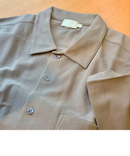 【詳細不明】スクウェア ロゴ入り開襟シャツ リラックス開襟シャツ｜MEN｜251HSB30-315E｜AZUL BY MOUSSY（アズール