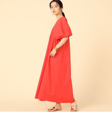 ◇【WEB限定】タック袖ワンピース