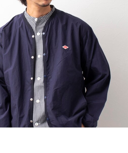 【WEB限定】【DANTON/ダントン】SHIRTS CARDIGAN シャツカーディガン