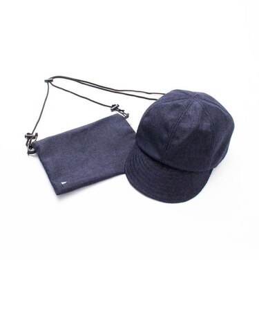 【halo commodity/ハロ コモディティー】Roots Cap サコッシュ付き 6パネルキャップ