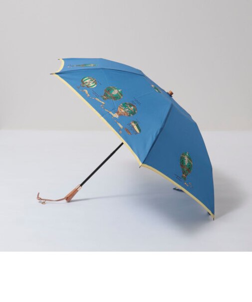 【manipuri/ マニプリスカーフ柄折り畳み傘(晴雨兼用）