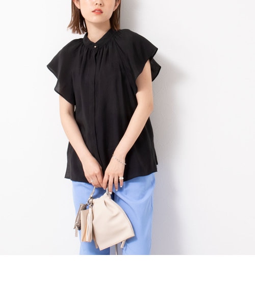 ☆新品☆ ノーリーズ　シアーローン2WAYハイネックブラウス シアーローン2WAYハイネックブラウス｜ノーリーズの通販｜&mall