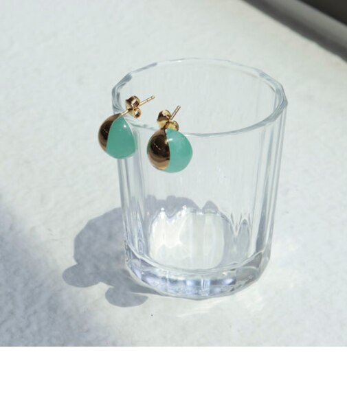 【LUCAS JACK/ルーカスジャック】ハーフカップボールピアス