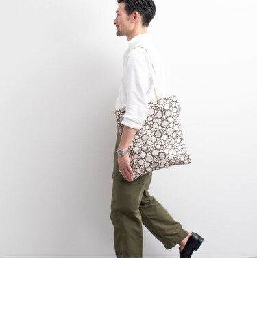 【VegieBAG/ベジバッグ】+see microscopic R/Sトートバッグ キャンバス A4収納 肩掛け