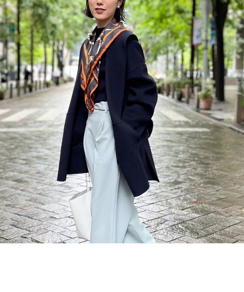 NOLLEY’S Sophi リバー ショール カラー ショートコート 22AW リバーショールカラーショートコート｜ノーリーズの通販｜&mall