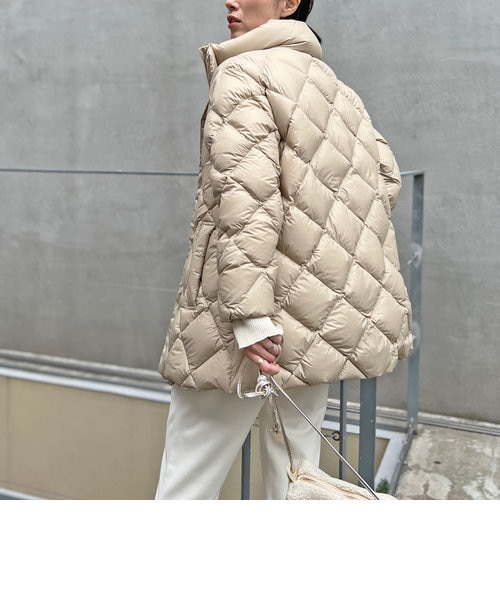 ◇【WEB限定】【TAION/タイオン】別注ダイヤキルトスタンドミドル