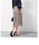 リバーレースミディタイトスカート