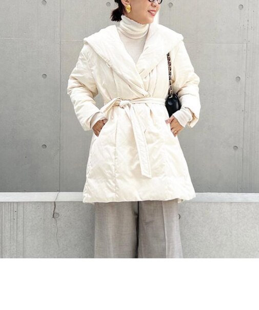 ◇【WEB限定】ショールダウンコート