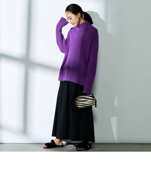 ブロードタンブラーセミフレアスカート