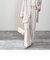 五明祐子さん着用 ◇【WEB限定】POLY・LINEN マニッシュワイドパンツ