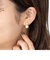 コットンパールキラ双子イヤリング