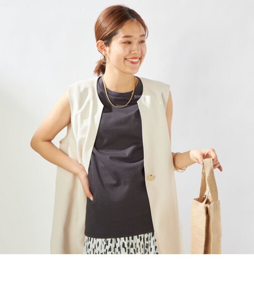 【WEB限定カラーあり】5C BASIC ノースリーブTシャツ