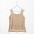 サテン×ベア天2WAYタンクトップ