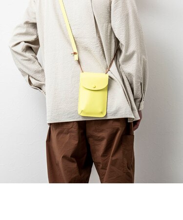 レザーモバイルサコッシュ