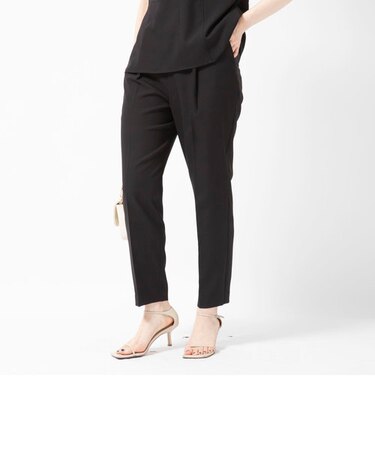 《セットアップ対応》ウォッシャブルドライストレッチイージーパンツ