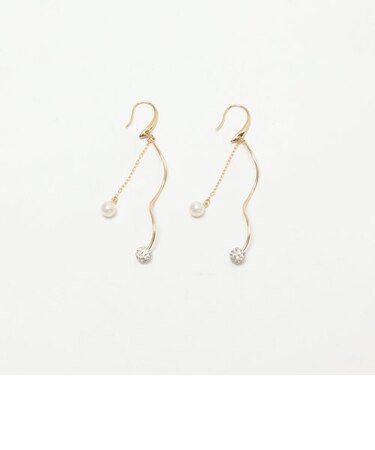 スクリューキラパールピアス