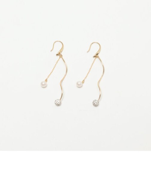 スクリューキラパールピアス