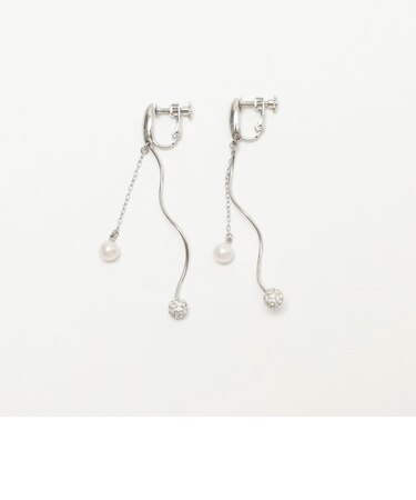 スクリューキラパールイヤリング