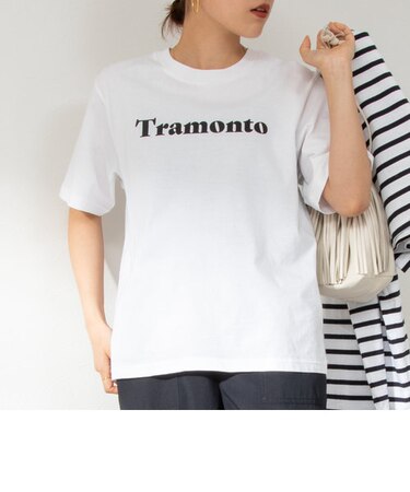 プレミアム天竺TramontロゴTシャツ