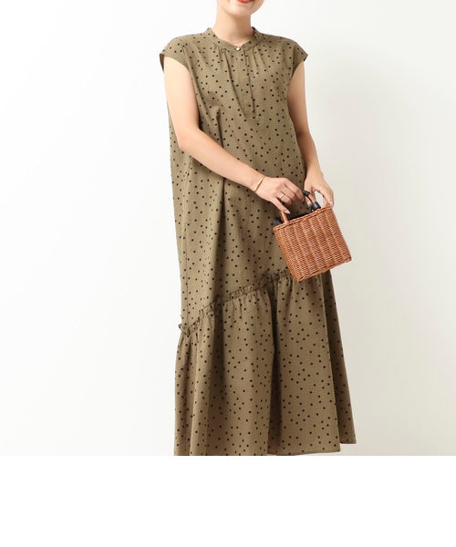 最終値下げセンソユニコ　新品Lucruca リップルドット ワンピース ◇【WEB限定】リップルドット切り替えワンピース｜ノーリーズの