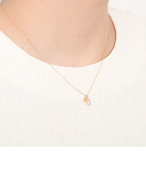 キラミニドロップトップネックレス