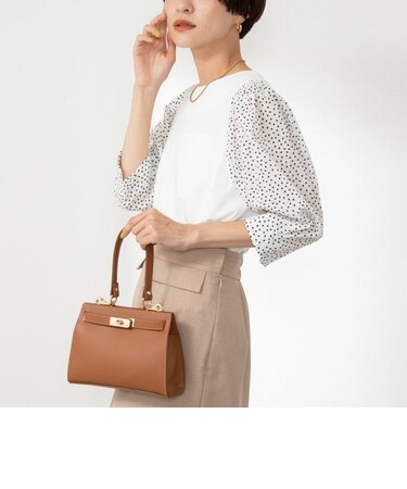 袖布帛プルオーバーカットソー