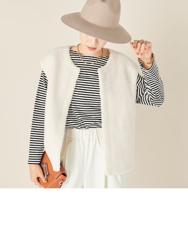 ウォッシャブルエコファーベスト