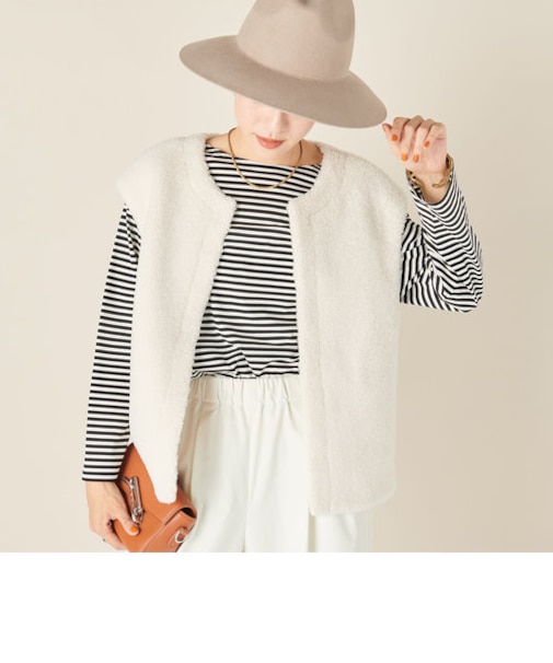 ウォッシャブルエコファーベスト