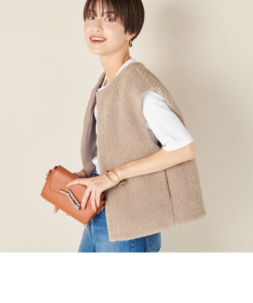 ウォッシャブルエコファーベスト