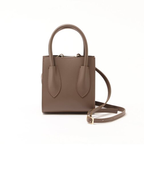 【AULENTTI/ オーレンティ】スクエアトートバッグ