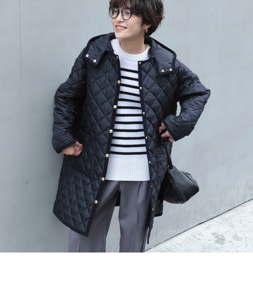 ◇【WEB限定】【TRADITIONAL WEATHERWEAR】ARKLEY LONG A-LINE