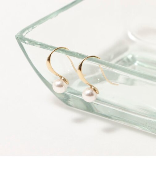 クリスタルパールU ピアス