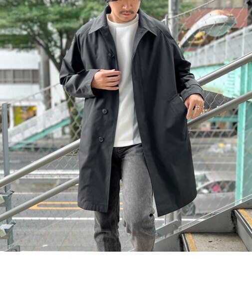 【TAION/タイオン】CR別注ステンカラーコート