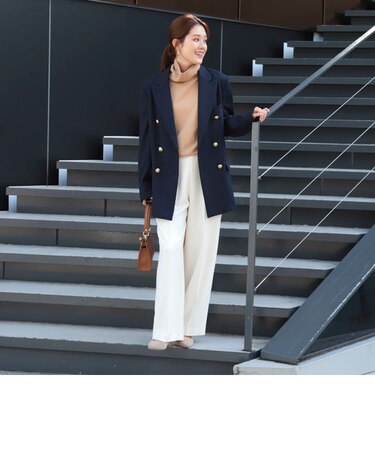 ＜飯豊まりえさん着用＞◇【WEB限定サイズあり】ウォッシャブルイージーワイドパンツ