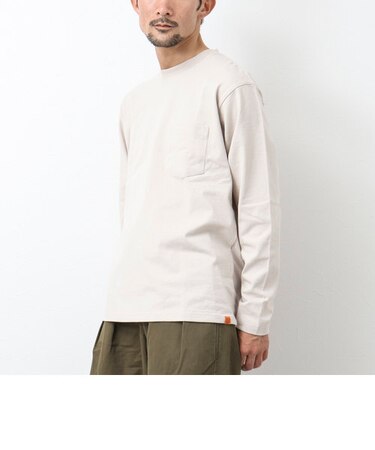 【UNIVERSAL OVERALL/ユニバーサルオーバーオール】別注US COTTON LONG SLEEVE T