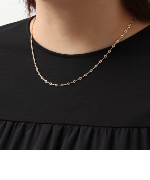 デザインチェーンネックレス